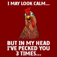 Funny Chicken Design Poultry Chicken Farmer Cooling Performance Long Sleeve Crew