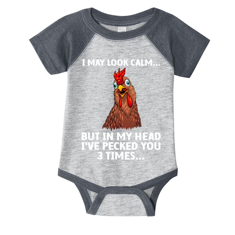 Funny Chicken Design Poultry Chicken Farmer Infant Baby Jersey Bodysuit