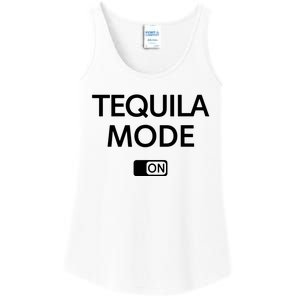 Funny Cinco De Mayo Tequila Mode On Gift Woman Ladies Essential Tank