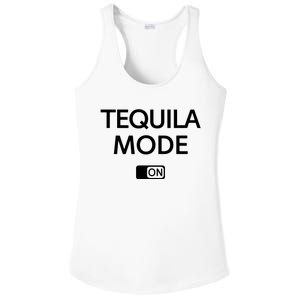 Funny Cinco De Mayo Tequila Mode On Gift Woman Ladies PosiCharge Competitor Racerback Tank