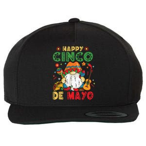 Funny Cinco De Mayo With My Gnomies Trio Gnomes Wool Snapback Cap