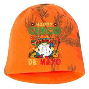 Funny Cinco De Mayo With My Gnomies Trio Gnomes Kati - Camo Knit Beanie