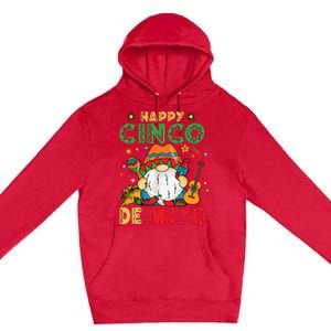 Funny Cinco De Mayo With My Gnomies Trio Gnomes Premium Pullover Hoodie