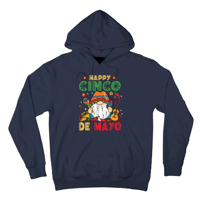 Funny Cinco De Mayo With My Gnomies Trio Gnomes Hoodie