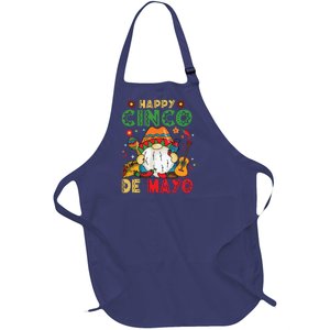 Funny Cinco De Mayo With My Gnomies Trio Gnomes Full-Length Apron With Pockets