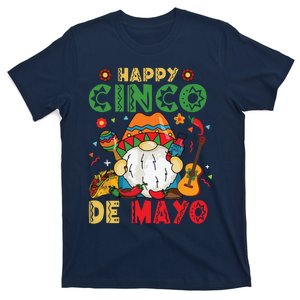 Funny Cinco De Mayo With My Gnomies Trio Gnomes T-Shirt