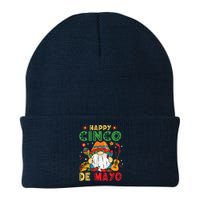 Funny Cinco De Mayo With My Gnomies Trio Gnomes Knit Cap Winter Beanie