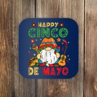 Funny Cinco De Mayo With My Gnomies Trio Gnomes Coaster