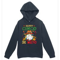 Funny Cinco De Mayo With My Gnomies Trio Gnomes Urban Pullover Hoodie