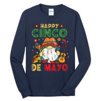 Funny Cinco De Mayo With My Gnomies Trio Gnomes Tall Long Sleeve T-Shirt