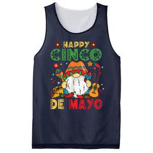 Funny Cinco De Mayo With My Gnomies Trio Gnomes Mesh Reversible Basketball Jersey Tank