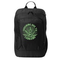 Funny Coughing Due To Cannabis City Backpack