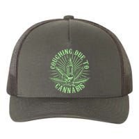 Funny Coughing Due To Cannabis Yupoong Adult 5-Panel Trucker Hat