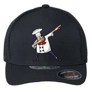 Funny Chef Design Cook Hiphop Dabbing Dance Great Gift Flexfit Unipanel Trucker Cap