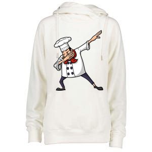 Funny Chef Design Cook Hiphop Dabbing Dance Great Gift Womens Funnel Neck Pullover Hood