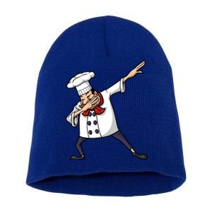 Funny Chef Design Cook Hiphop Dabbing Dance Great Gift Short Acrylic Beanie