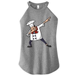 Funny Chef Design Cook Hiphop Dabbing Dance Great Gift Women's Perfect Tri Rocker Tank