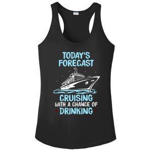 Funny Cruise Design For Cruising Boat Trip Lovers Ladies PosiCharge Competitor Racerback Tank