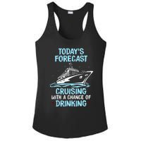 Funny Cruise Design For Cruising Boat Trip Lovers Ladies PosiCharge Competitor Racerback Tank