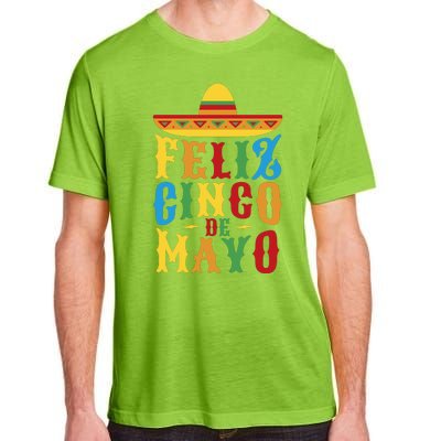 Feliz Cinco De Mayo Adult ChromaSoft Performance T-Shirt