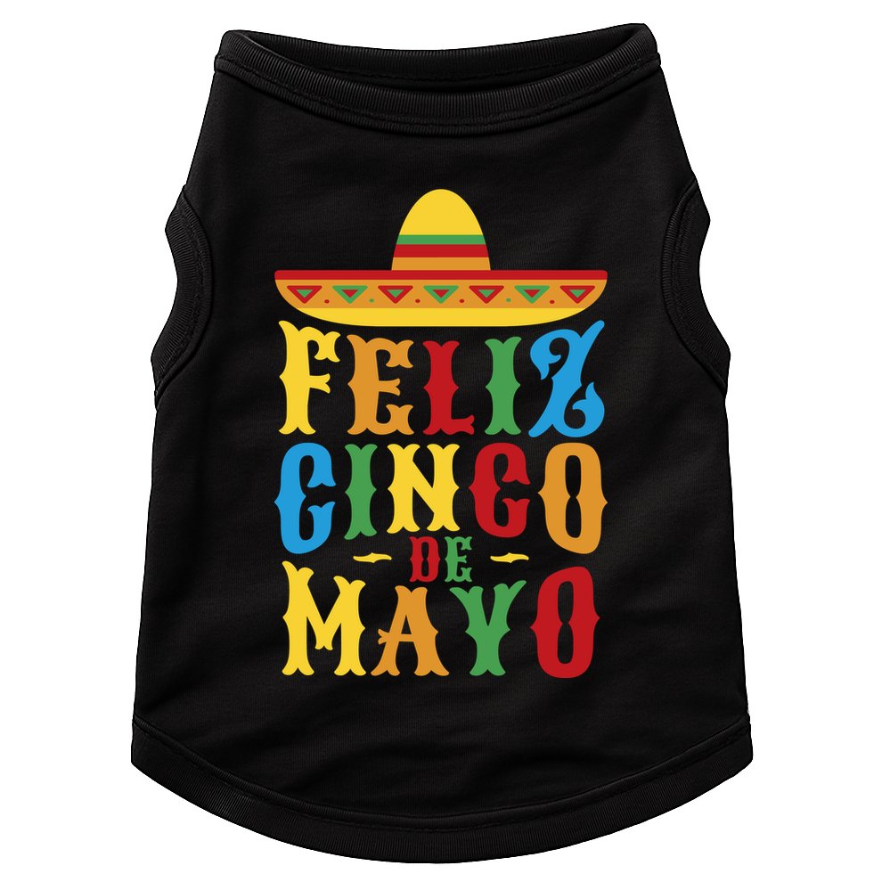 Feliz Cinco De Mayo Doggie Tank