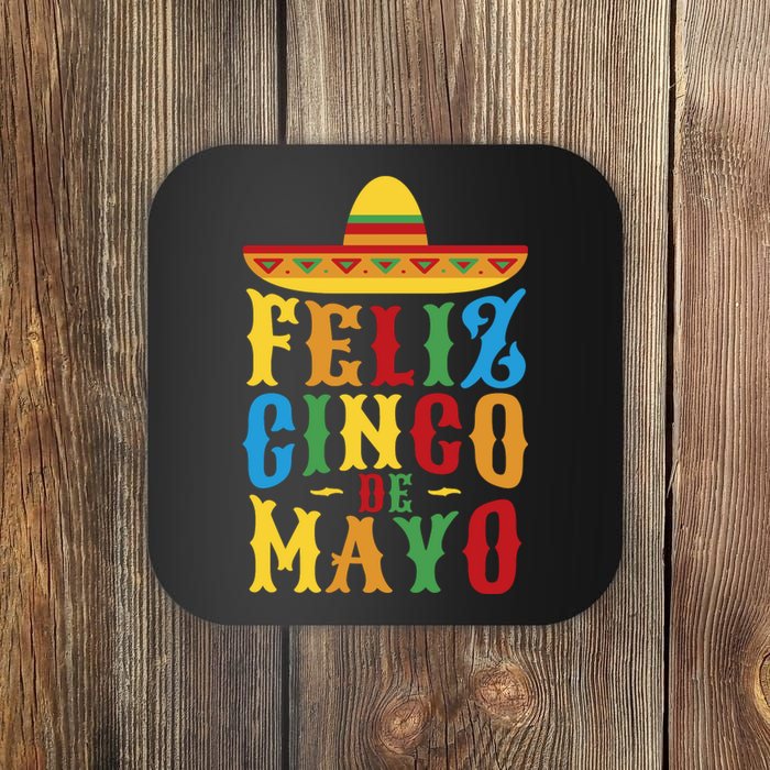 Feliz Cinco De Mayo Coaster