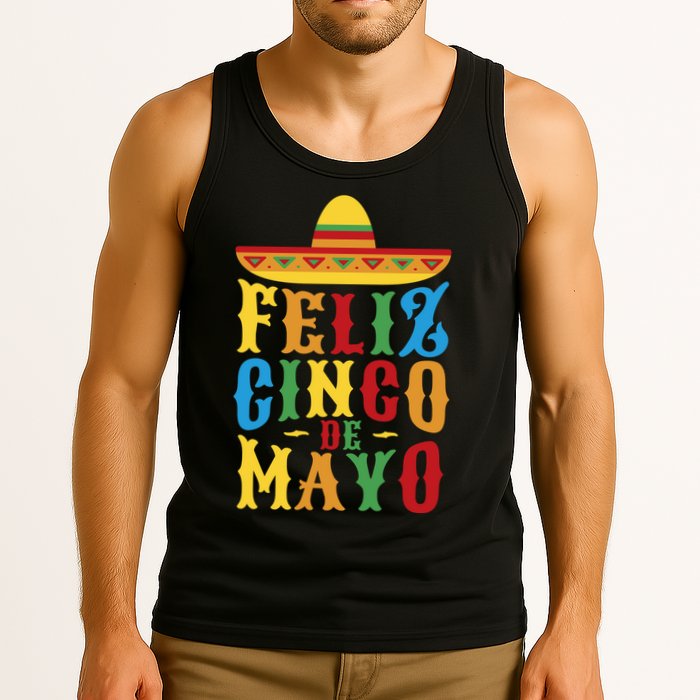 Feliz Cinco De Mayo Tank Top