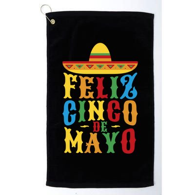 Feliz Cinco De Mayo Golf Towel