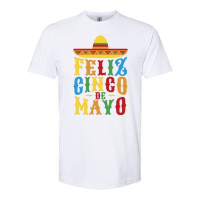 Feliz Cinco De Mayo Softstyle® CVC T-Shirt