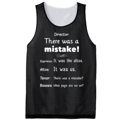 Funny Choir Director Soprano Alto Tenor Bass Mesh Reversible Basketball Jersey Tank