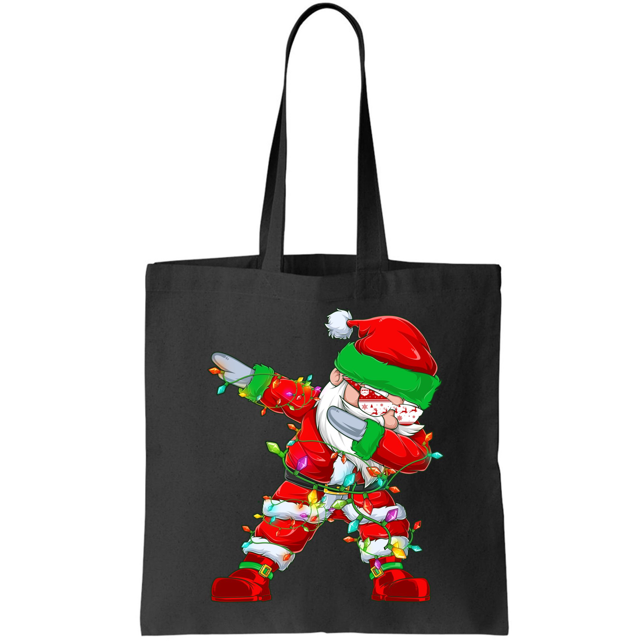 Funny Christmas Dabbing Santa Claus Bag
