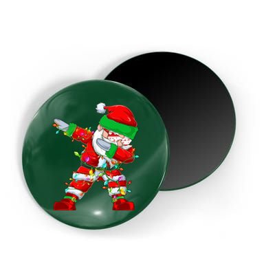 Funny Christmas Dabbing Santa Claus Magnet