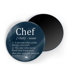 Funny Chef Definition Cooking Kitchen Gift Magnet