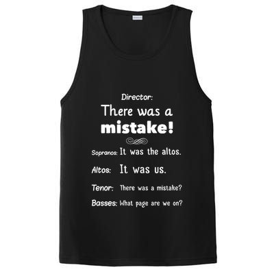 Funny Choir Director Soprano Alto Tenor Bass PosiCharge Competitor Tank