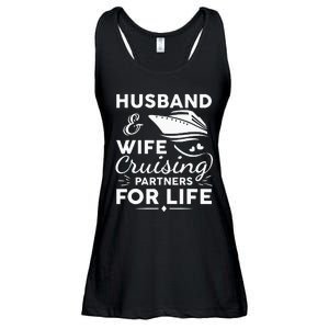 Funny Cruising Design For Husband Wife Couples Cruise Ship Ladies Essential Flowy Tank