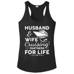 Funny Cruising Design For Husband Wife Couples Cruise Ship Ladies PosiCharge Competitor Racerback Tank