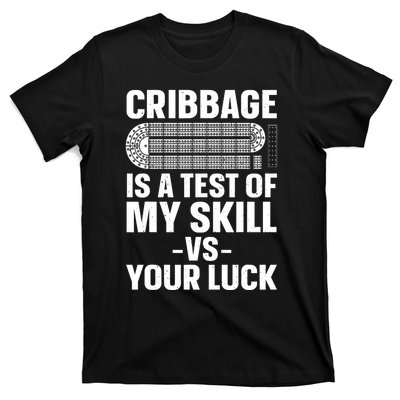 Funny Cribbage Design For Card Game Cribbage Lover T-Shirt