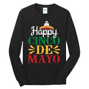 Fiesta Cinco De Mayo Tall Long Sleeve T-Shirt