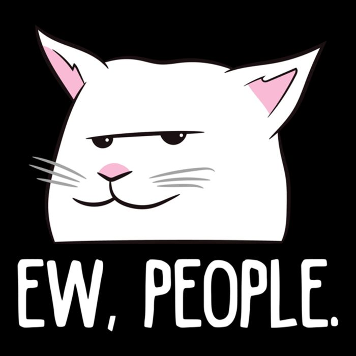 Funny Cat Ew People Love Cats Gift City Backpack