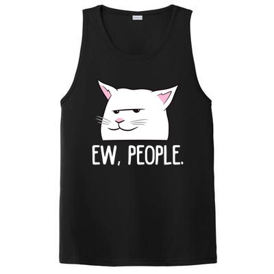 Funny Cat Ew People Love Cats Gift PosiCharge Competitor Tank