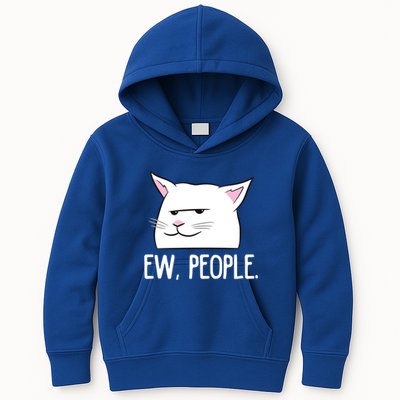 Funny Cat Ew People Love Cats Gift Kids Hoodie