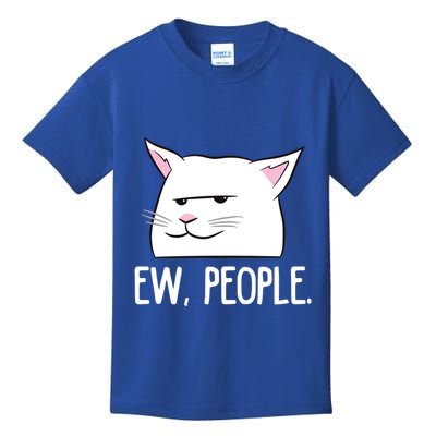 Funny Cat Ew People Love Cats Gift Kids T-Shirt