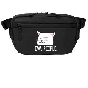 Funny Cat Ew People Love Cats Gift Crossbody Pack