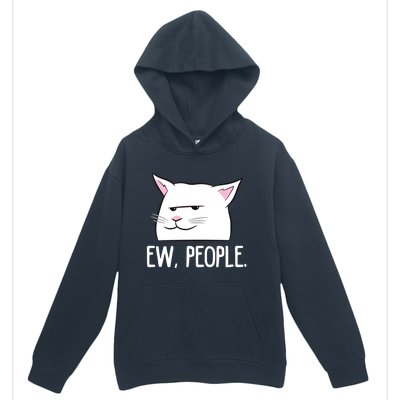 Funny Cat Ew People Love Cats Gift Urban Pullover Hoodie