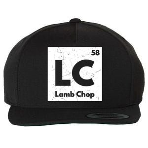 Funny Chemistry Elet Joke Lamb Chop Lamb Lovers Gift Wool Snapback Cap