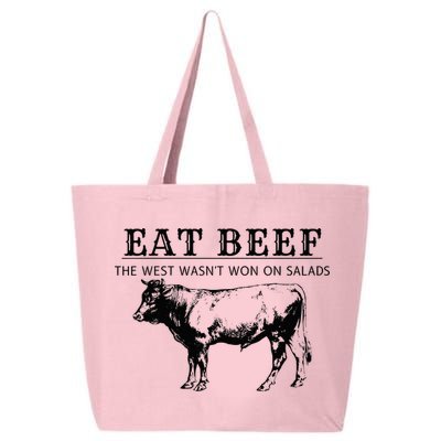 Funny Cow Eat Beef the West Wasn't Won on Salads Farm Cattle 25L Jumbo Tote