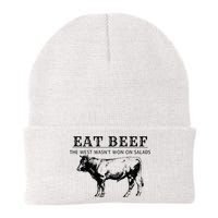 Funny Cow Eat Beef the West Wasn't Won on Salads Farm Cattle Beanie