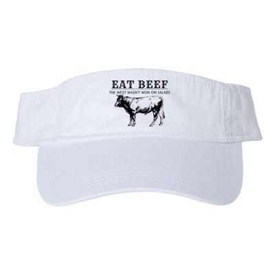 Funny Cow Eat Beef the West Wasn't Won on Salads Farm Cattle Visor