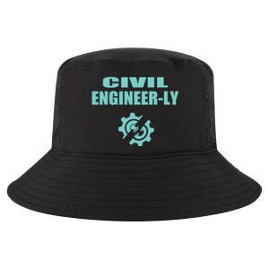 Funny Civil Engineer Student Nearly Engineer Major Pun Cool Gift Cool Comfort Performance Bucket Hat