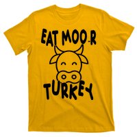 Funny Cow Eat More Turkey Thanksgiving T-Shirt